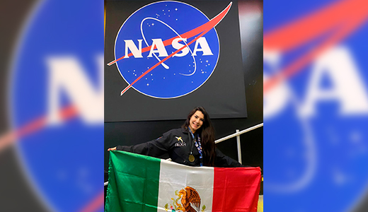 Reconoce programa de la NASA a estudiante del TecNM Hermosillo