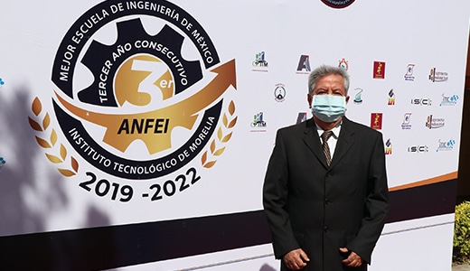 ¡Orgullo TecNM! El matemático José Alfredo Jiménez, un michoacano con trayectoria ejemplar