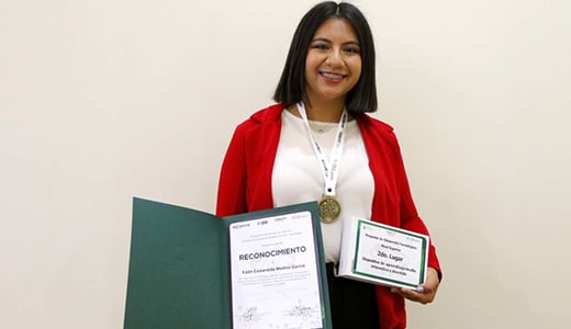 Alumna del TecNM La Laguna representará a Coahuila en la Feria Mexicana de Ciencias e Ingeniería 2022