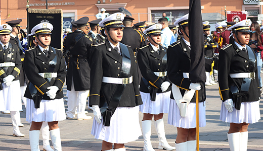 Arranca 27 Evento Nacional de Escoltas y Bandas de Guerra del TecNM 