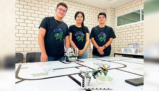 Ganan estudiantes del TecNM primer lugar en torneo de robótica WER MÉXICO 