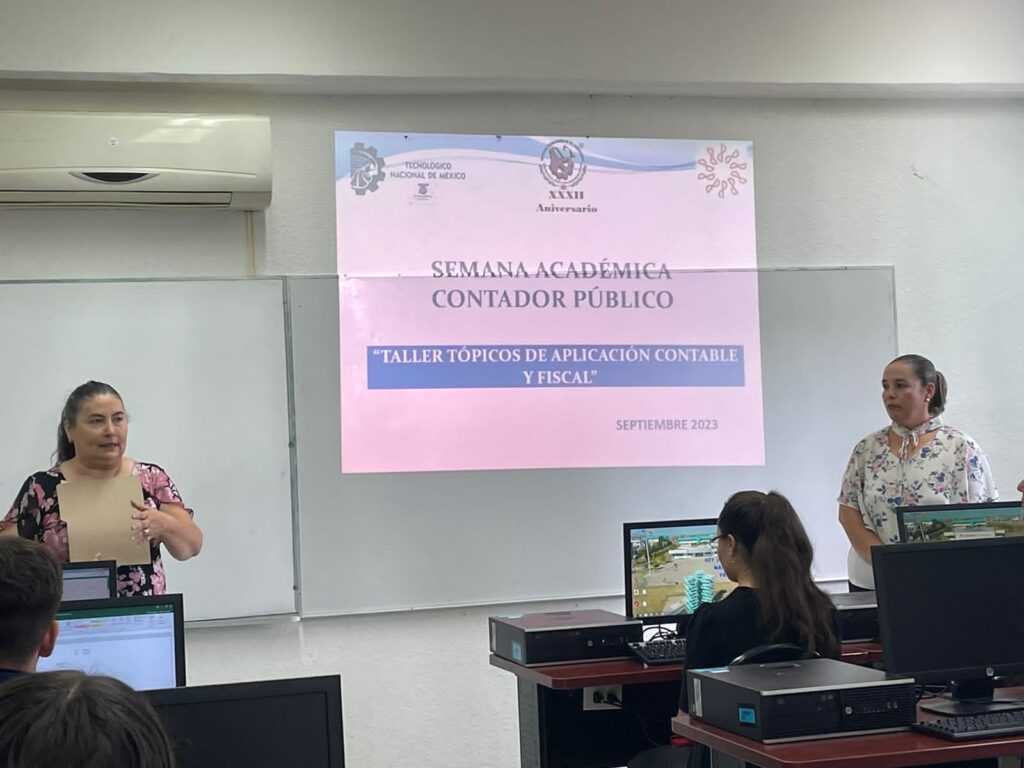 Ofrece este jueves la Maestra Nancy Rascón la conferencia «Tópicos de Aplicación Contable y Fiscal»