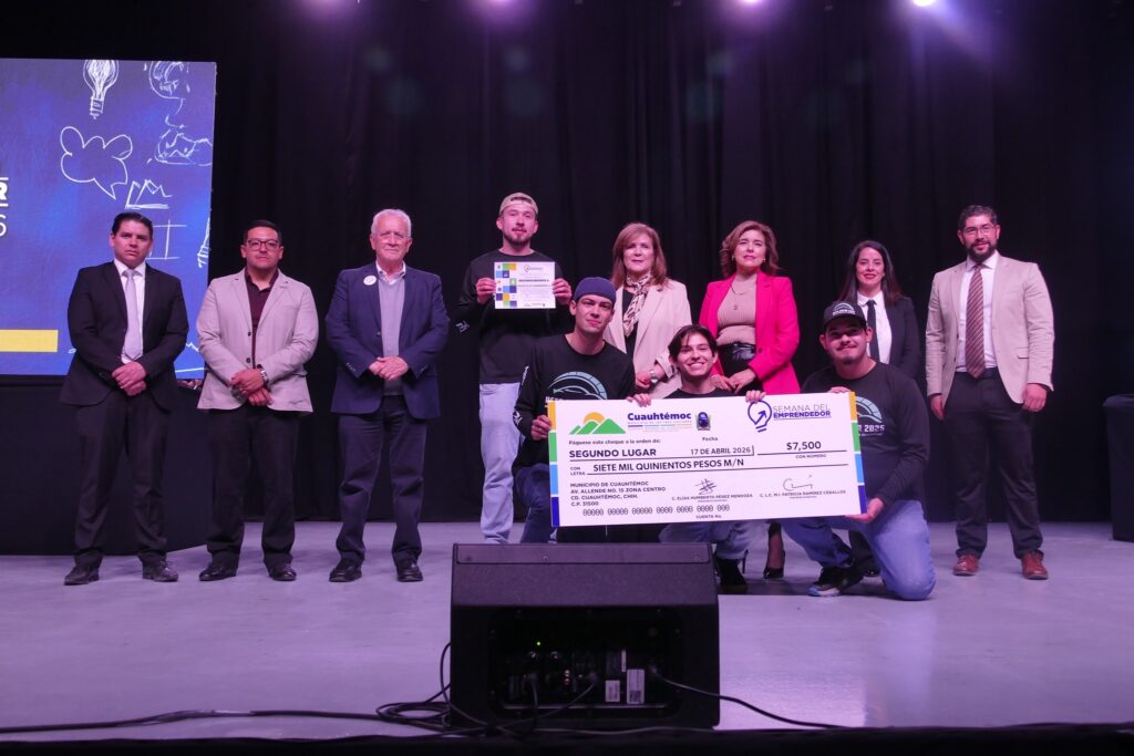 Obtienen alumnos del TecNM Cuauhtémoc importantes reconocimientos en distintas categorías en el concurso de Innovación Tecnológica