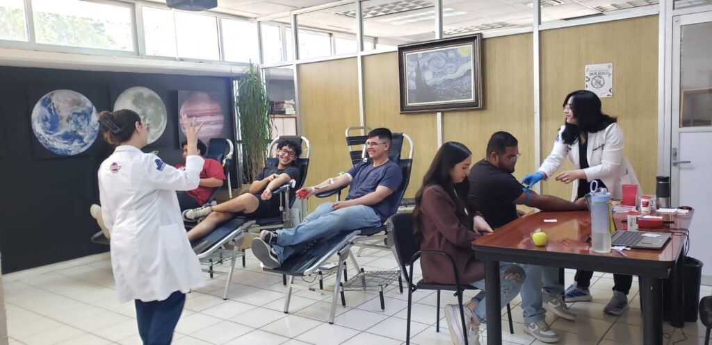 Exitosa colecta de sangre en el Instituto Tecnológico de Cd. Cuauhtémoc logra 27 donaciones