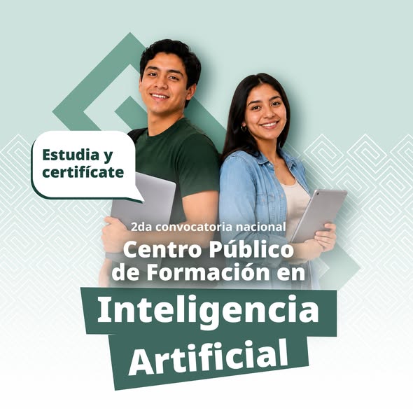 Ya esta abierta la 2da convocatoria Nacional del centro público de formación en inteligencia artificial